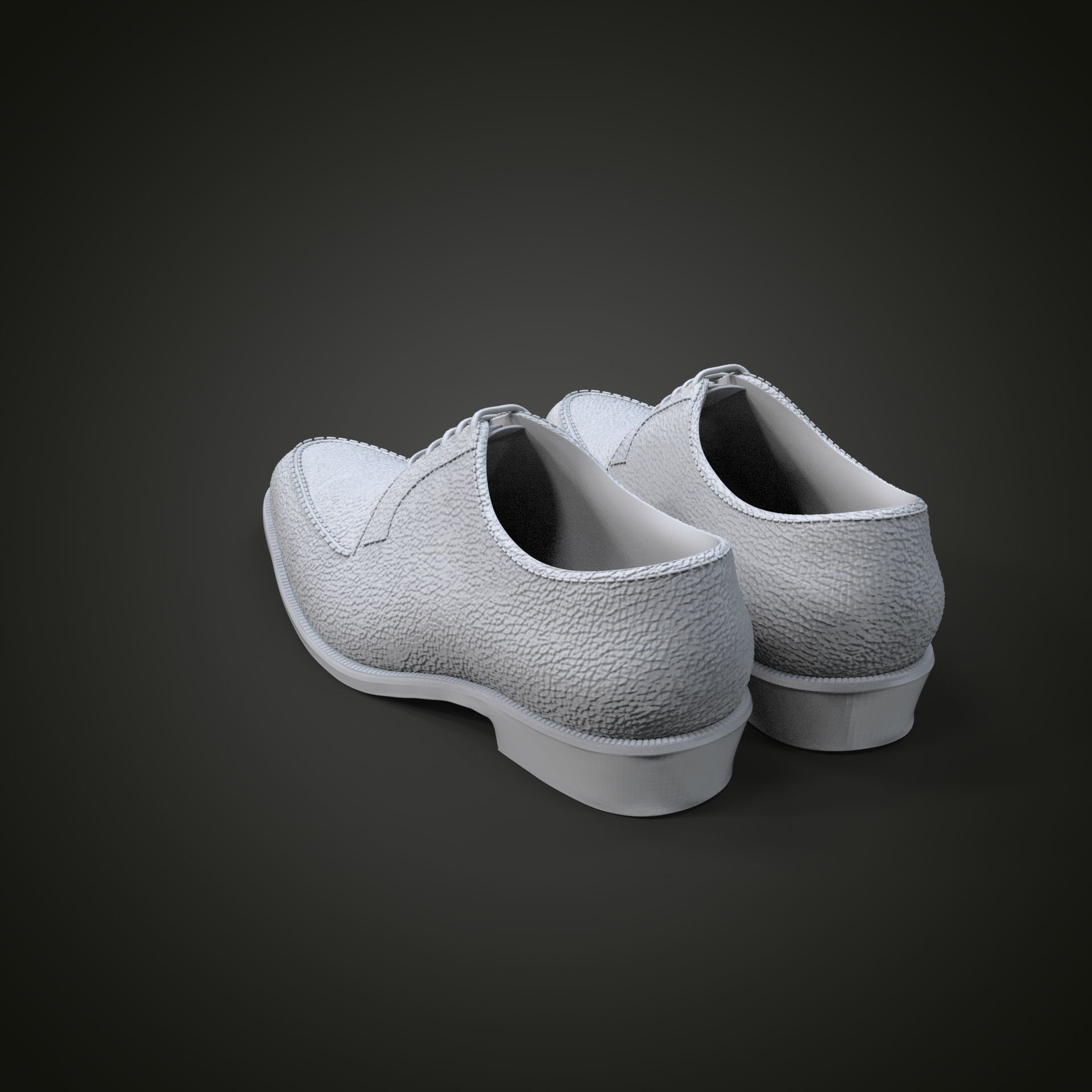 Oxford shoes 3D print model_9
