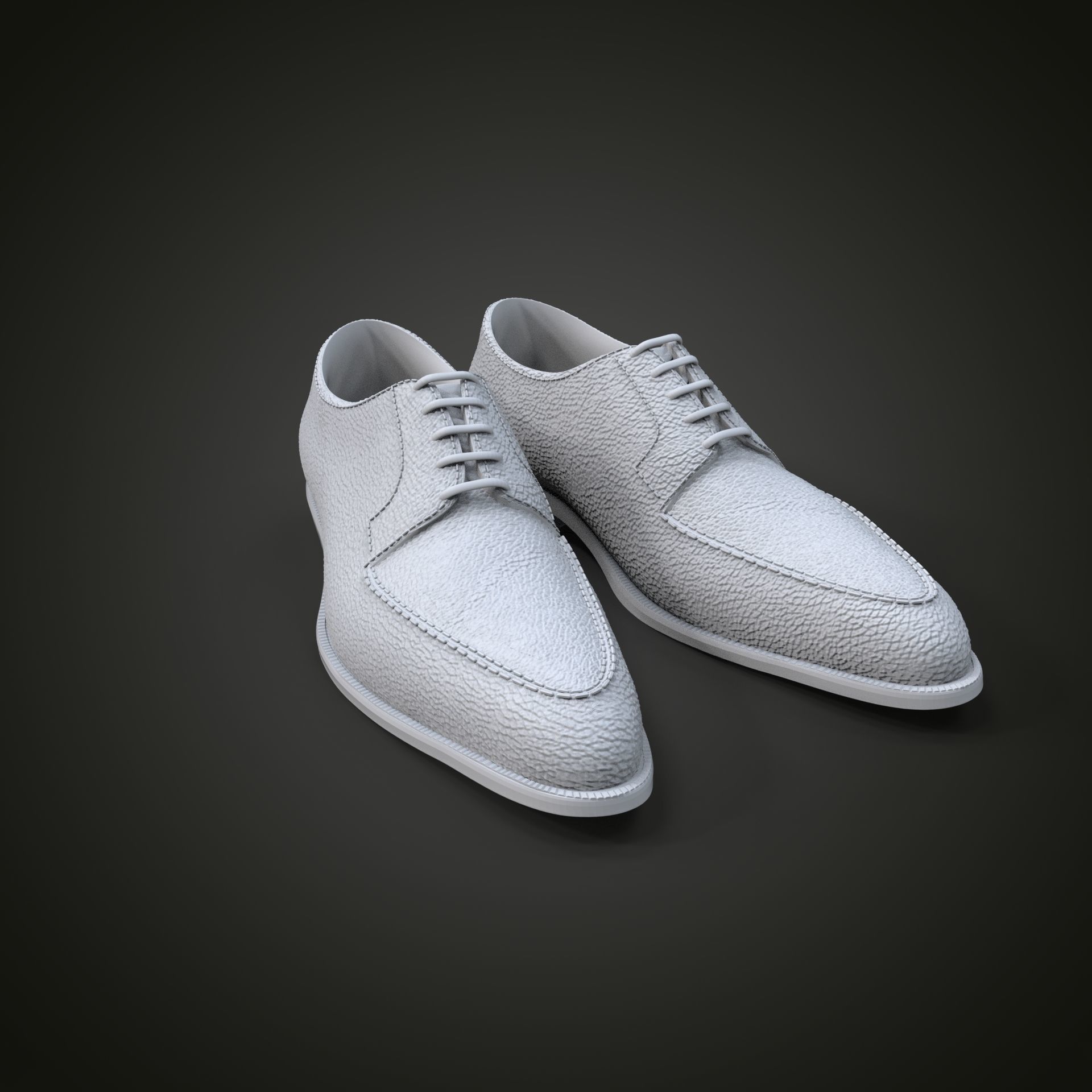 Oxford shoes 3D print model_21