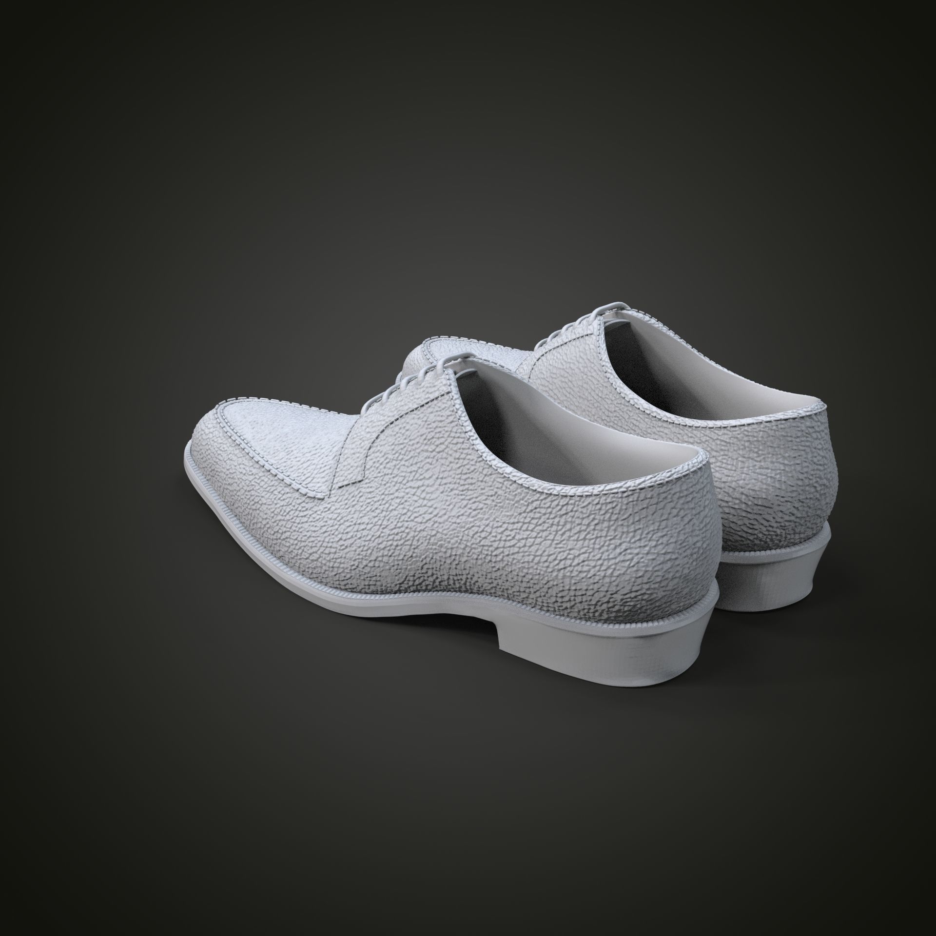 Oxford shoes 3D print model_8