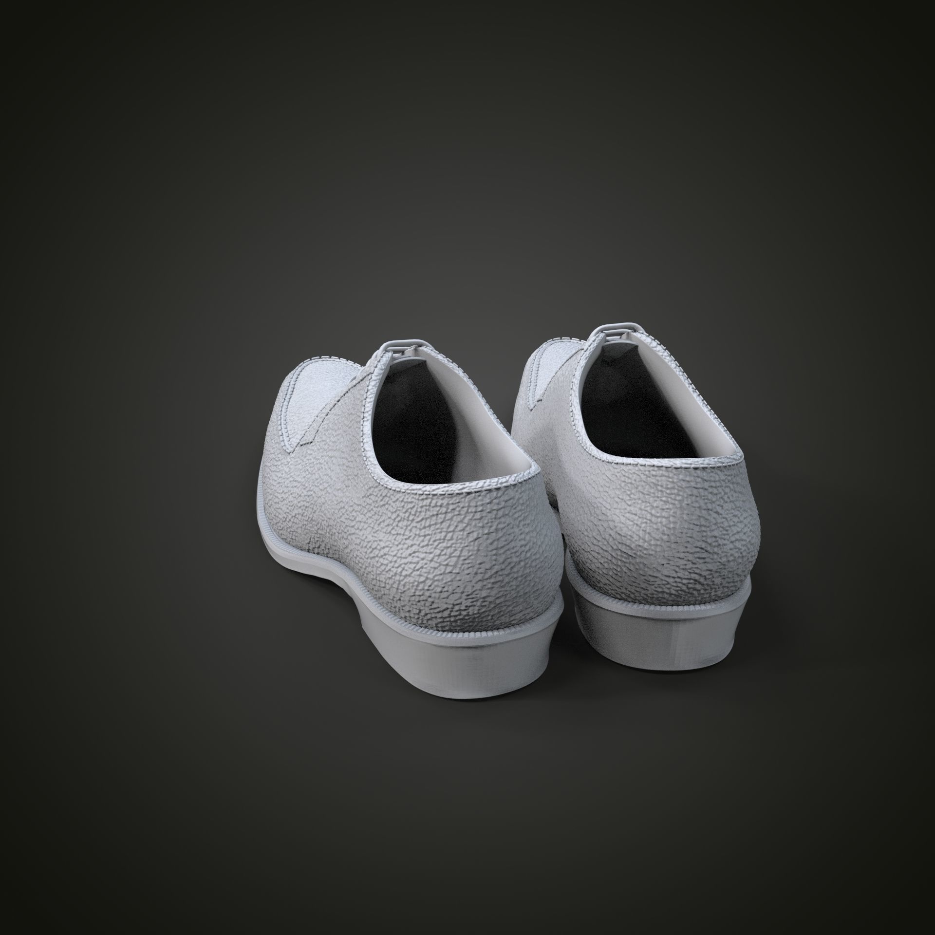 Oxford shoes 3D print model_10