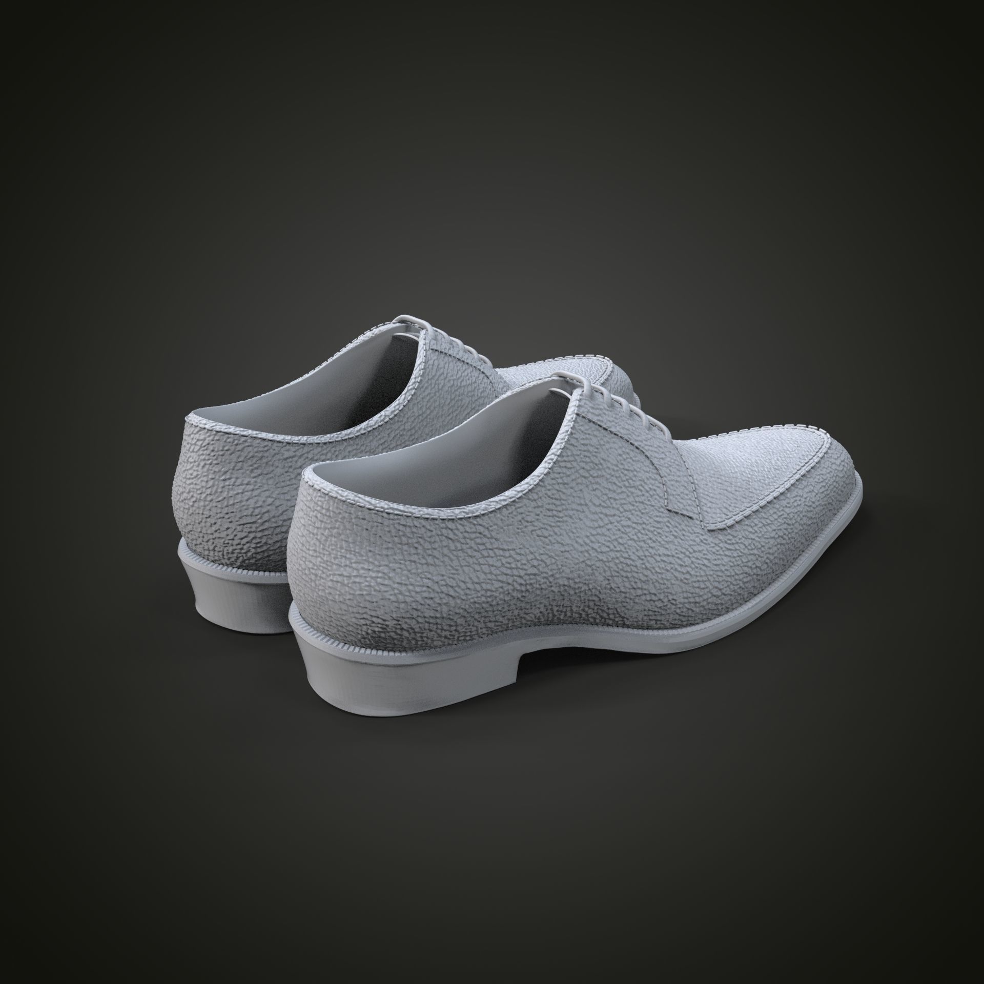 Oxford shoes 3D print model_14