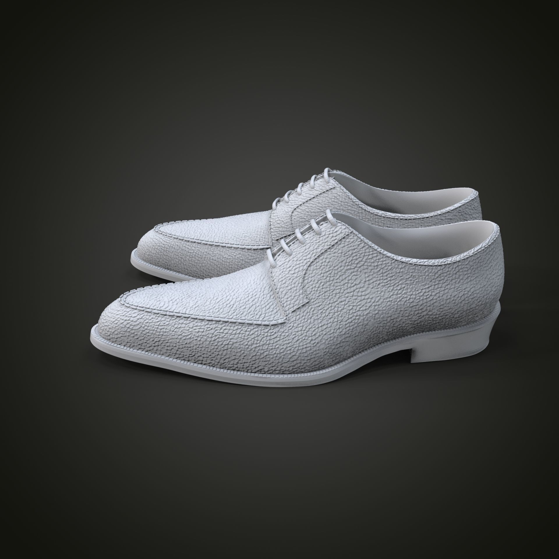 Oxford shoes 3D print model_5