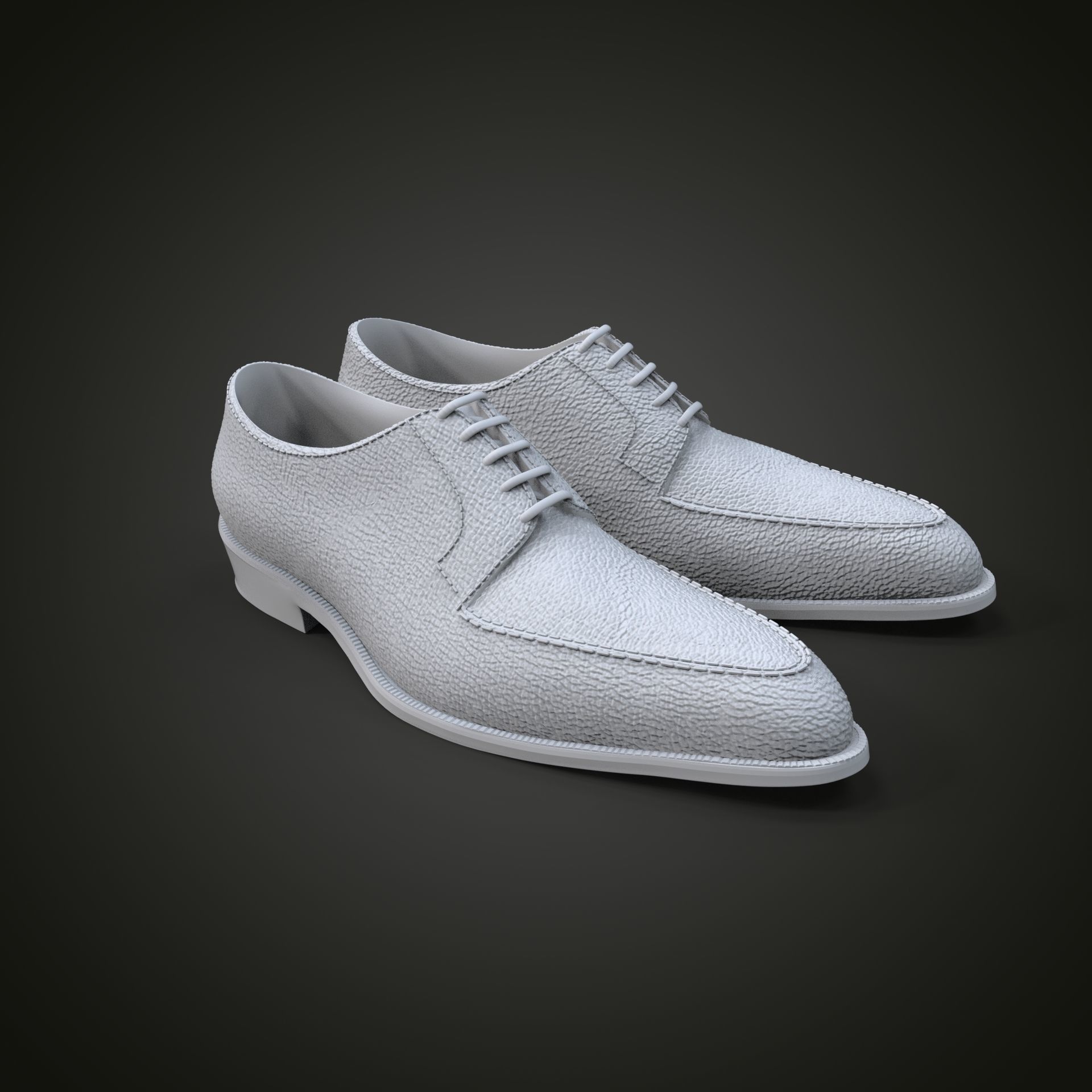 Oxford shoes 3D print model_19