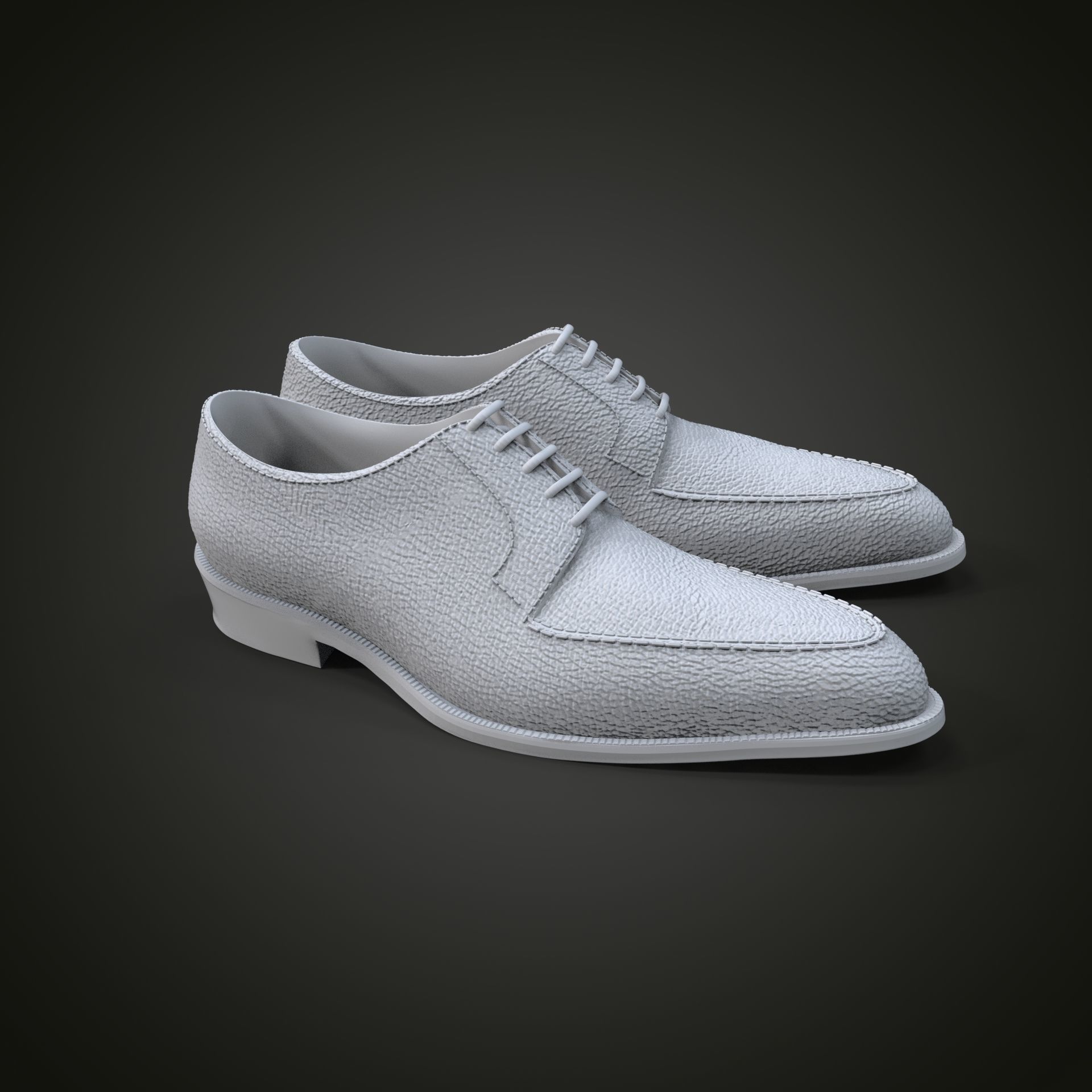 Oxford shoes 3D print model_18