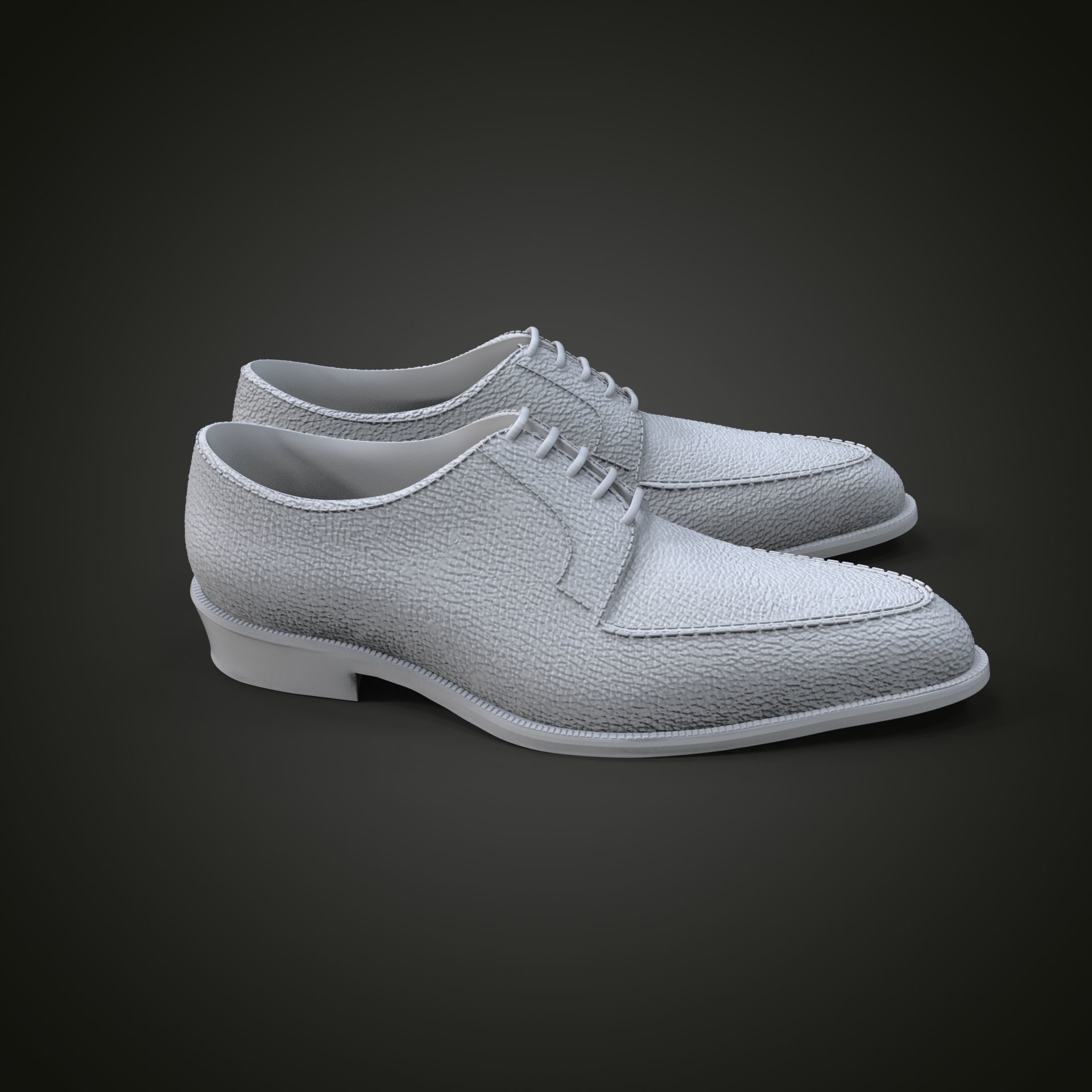 Oxford shoes 3D print model_17