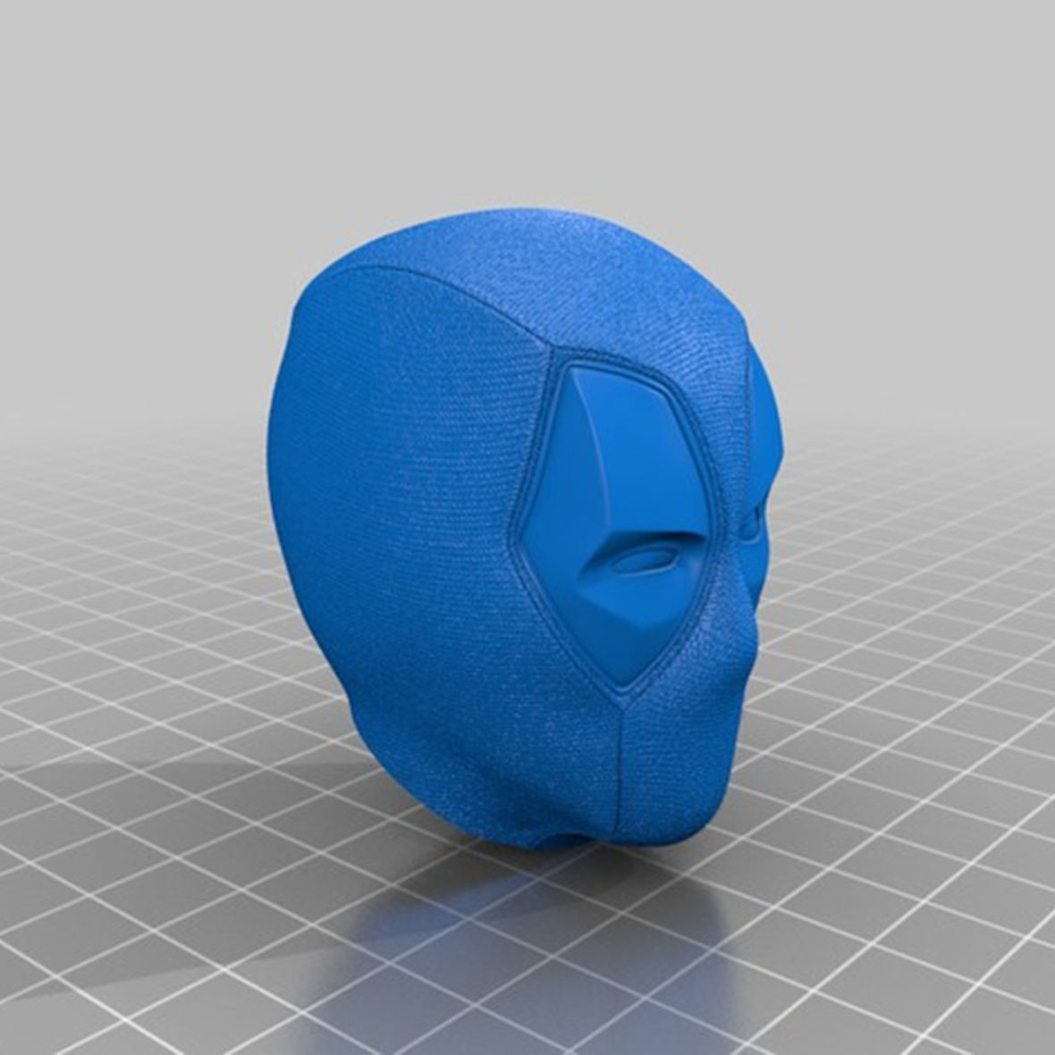 Deadpool Bust 3D Model Ready to Print STL Format 3D print model_3