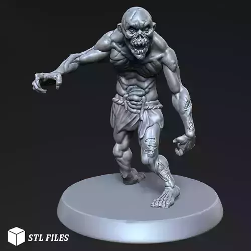 Zombie Dnd monster creature  3D print model
