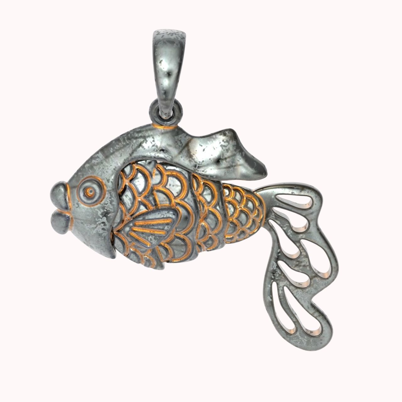 pendant fish 3D print model_17