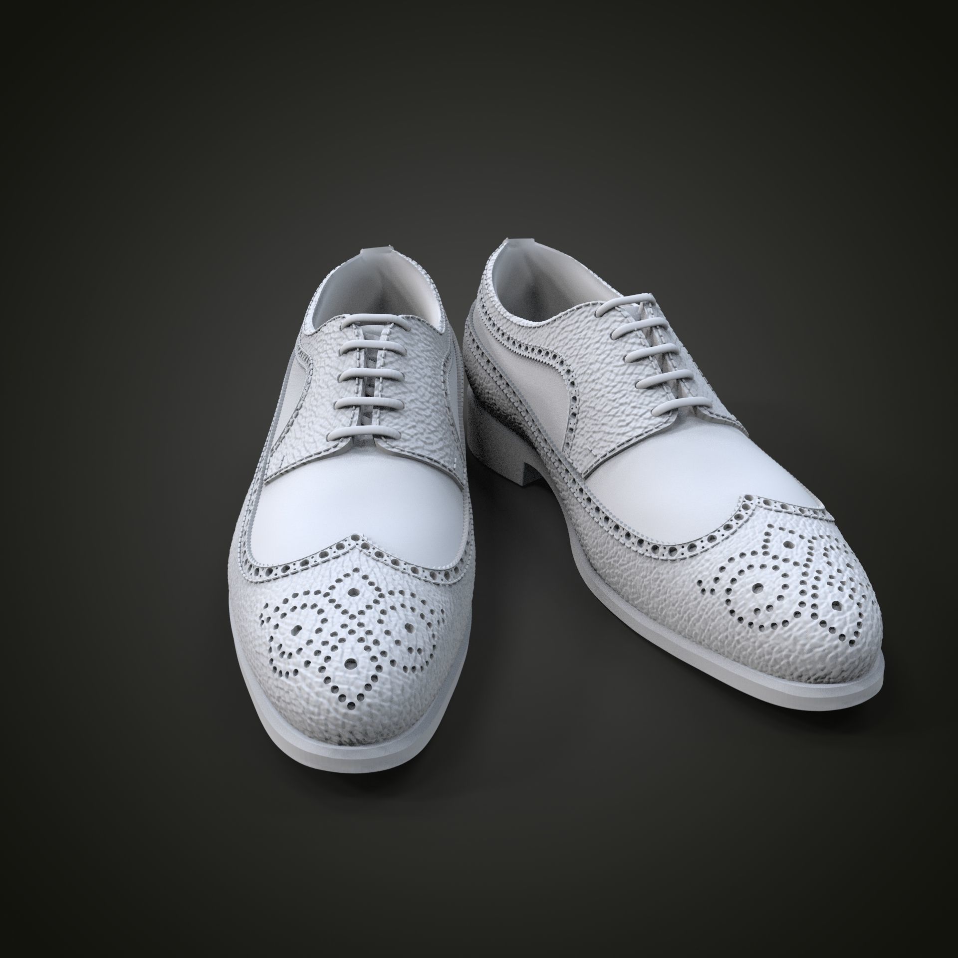 Oxford shoes 3D print model_21