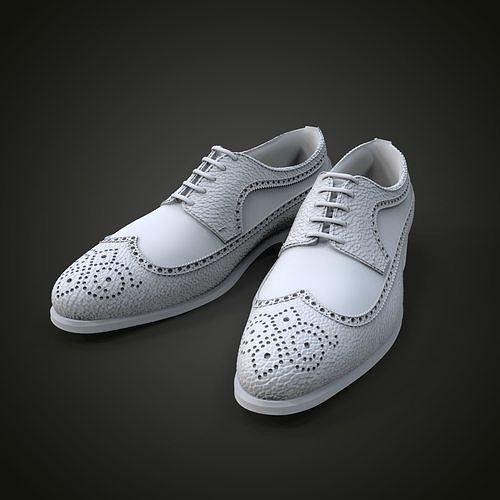Oxford shoes 3D print model