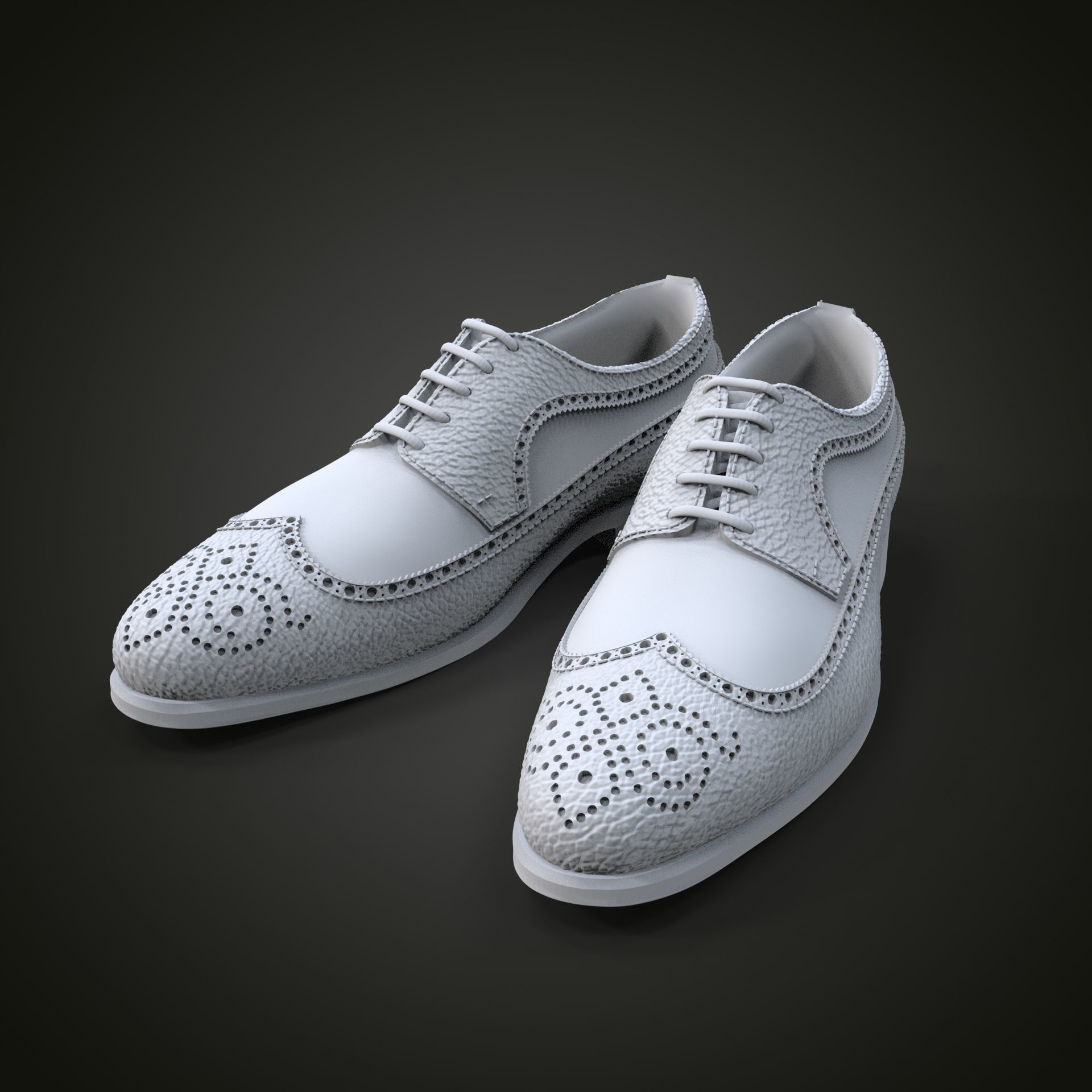 Oxford shoes 3D print model_24