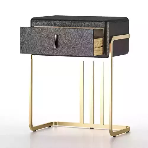 Leather Nightstand