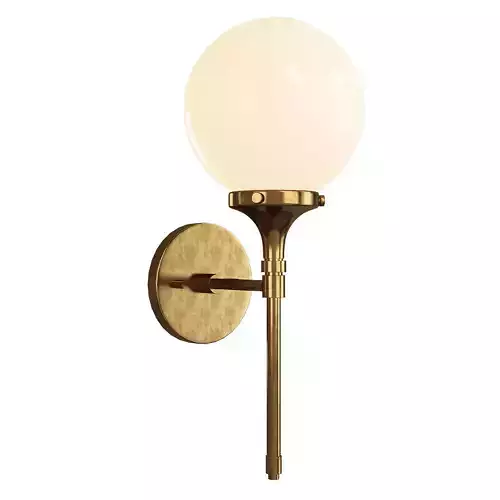 Beverly Hills 1 Light Sconce Low-poly 3D model