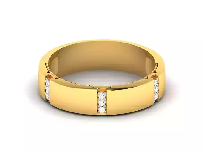 Solitaire Women Engagement Wedding Ring 3dm Render Detail 3D print model