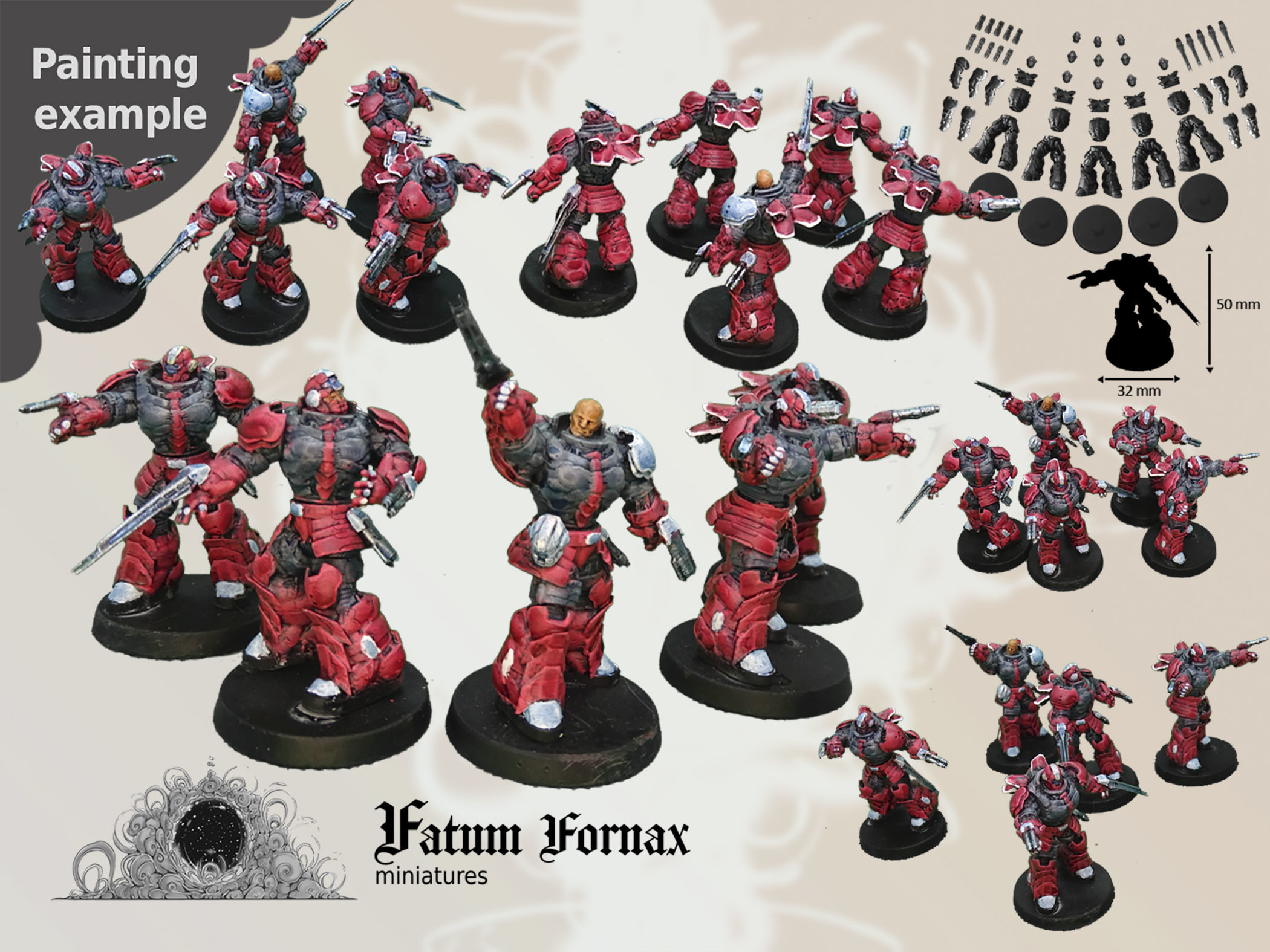 Praetors - Pre-supported and poseable 3D print model_5