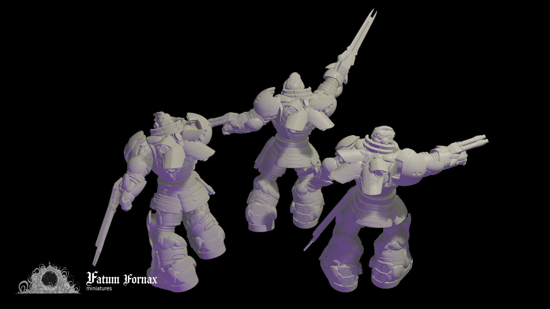 Praetors - Pre-supported and poseable 3D print model_3