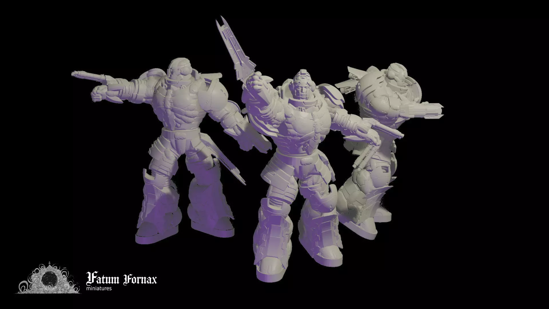 Praetors - Pre-supported and poseable 3D print model_0