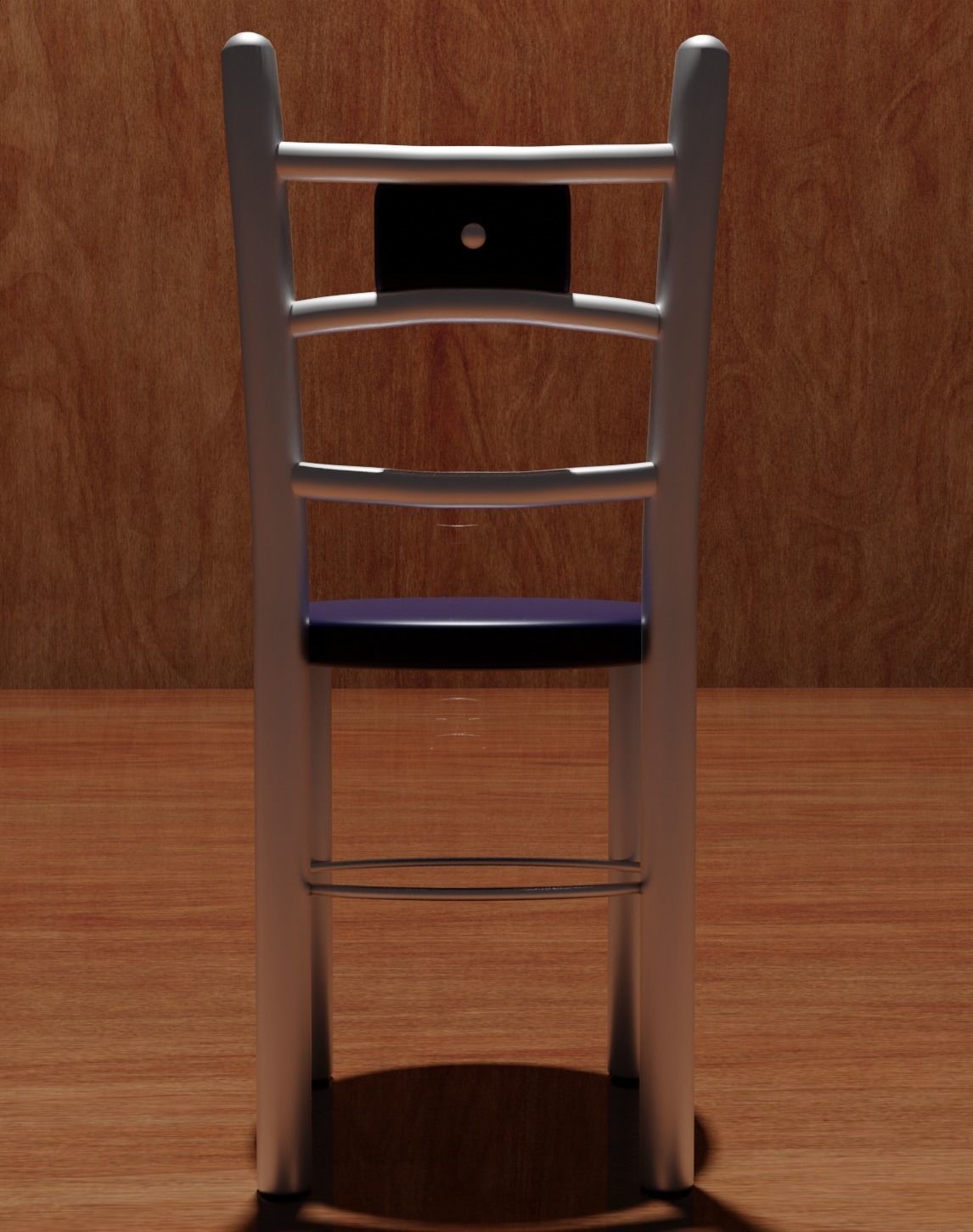 CAFE TABLE CHAIR SET Free 3D model_5