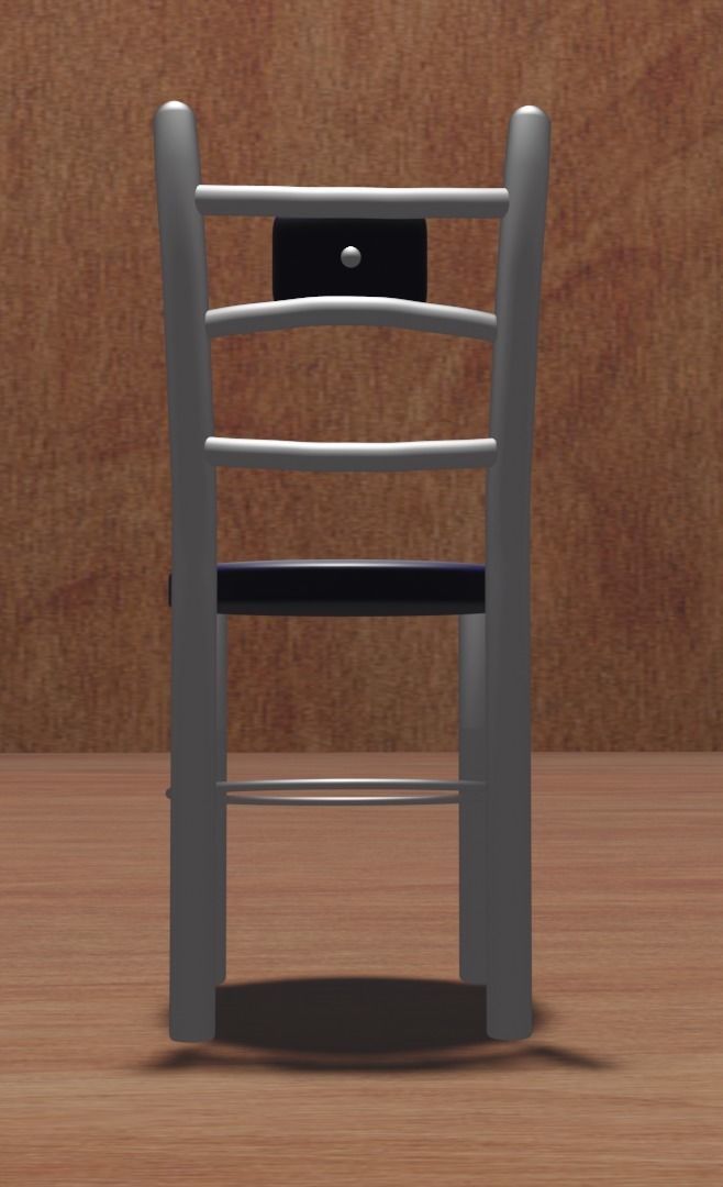 CAFE TABLE CHAIR SET Free 3D model_13