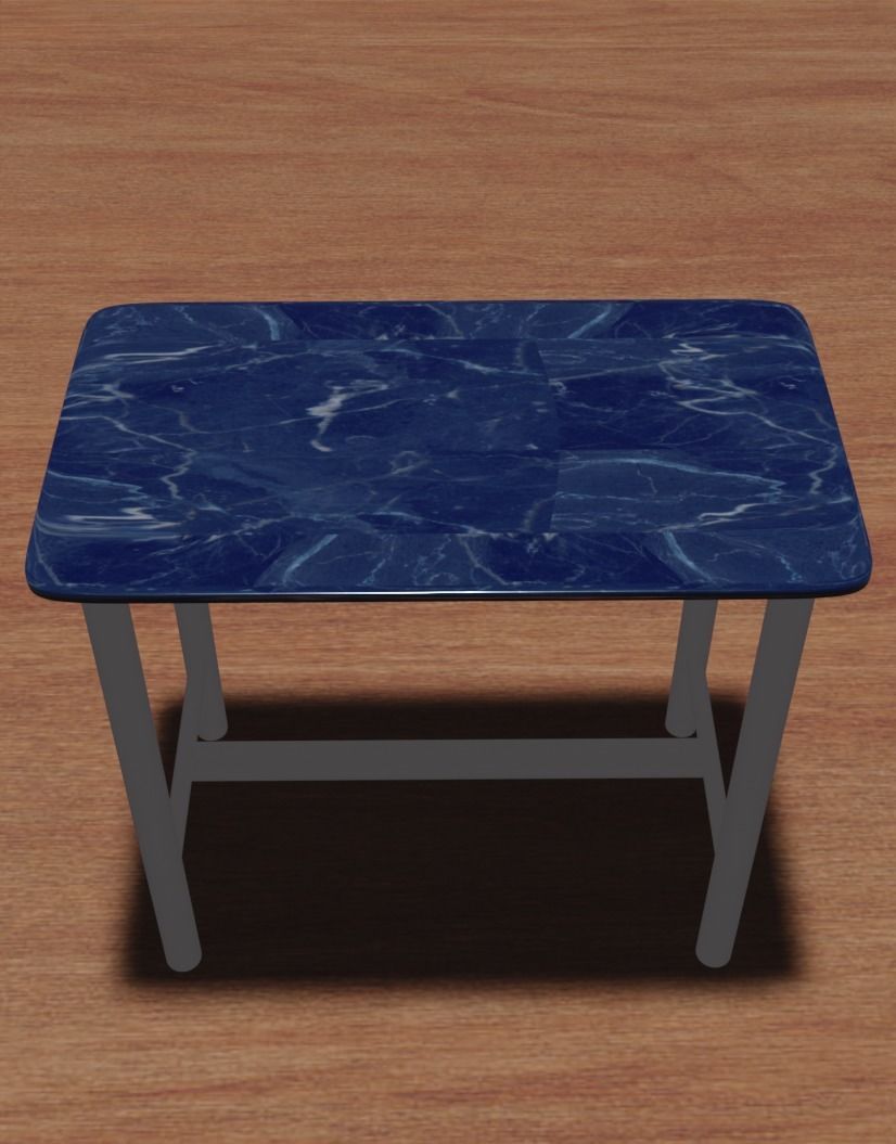 CAFE TABLE CHAIR SET Free 3D model_7