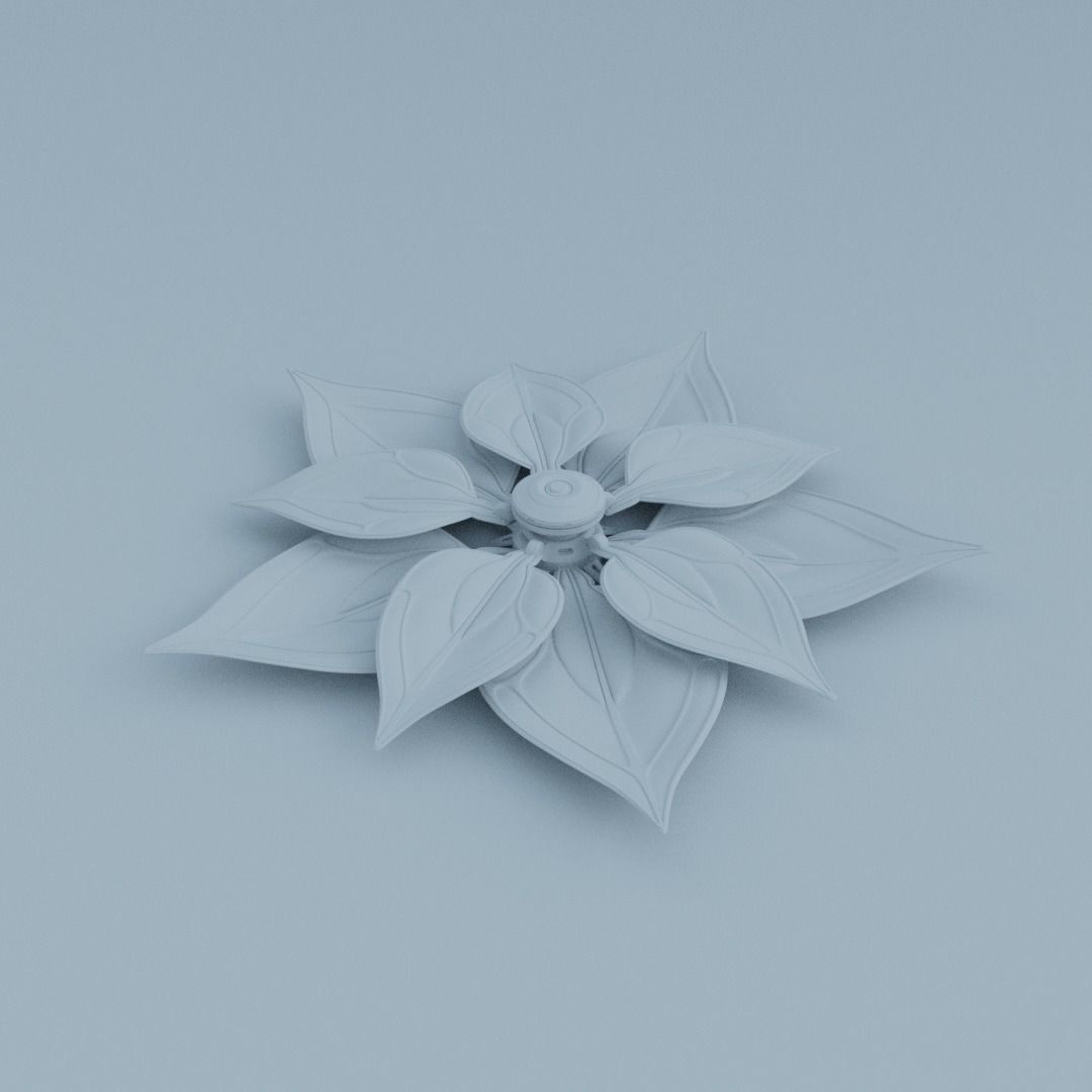 Jhin lol metal flower trap 3D-Model 3D model_1