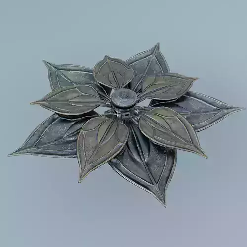 Jhin lol metal flower trap 3D-Model 3D model