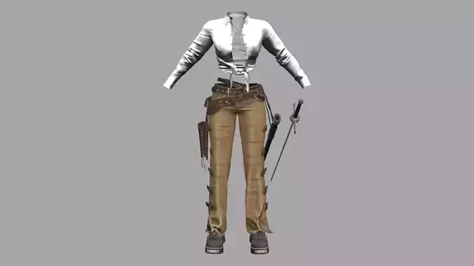 Steampunk Western Outfit