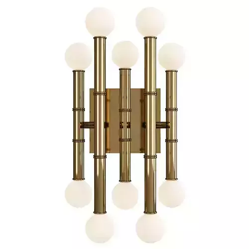 Meurice WalL Sconce Low-poly 3D model