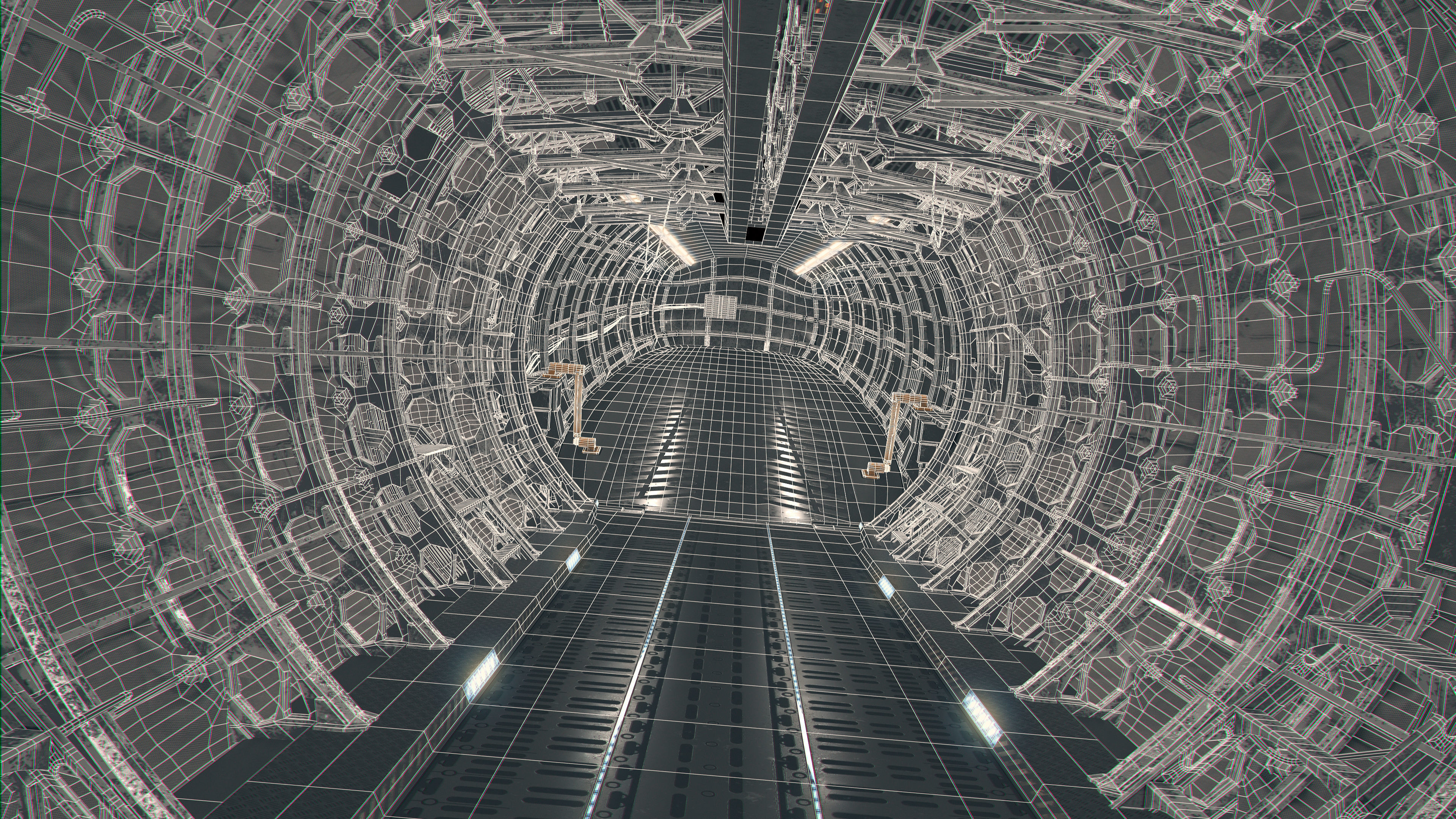 Aircraft Interior PBR Low-poly 3D model_28