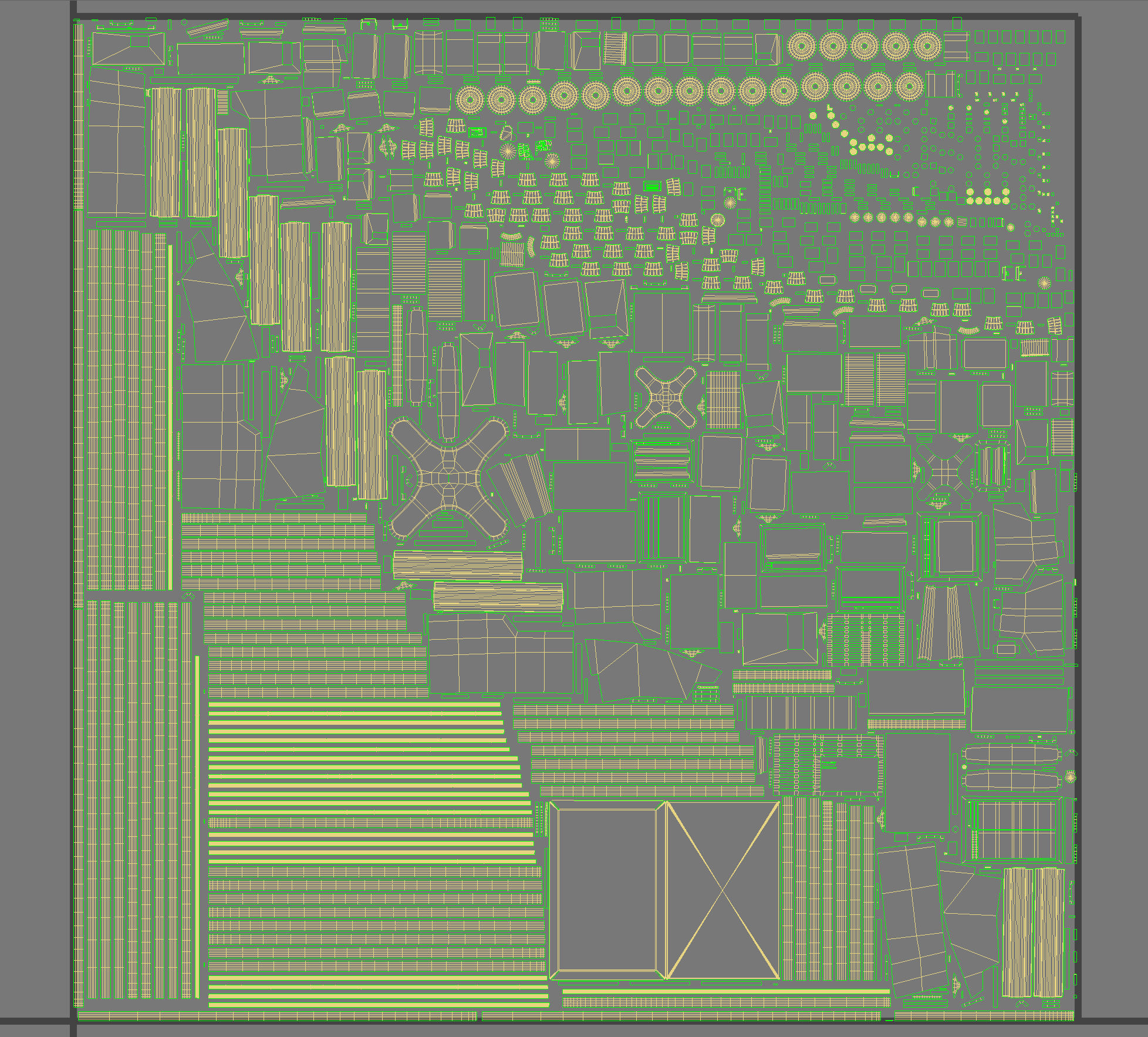 Aircraft Interior PBR Low-poly 3D model_14