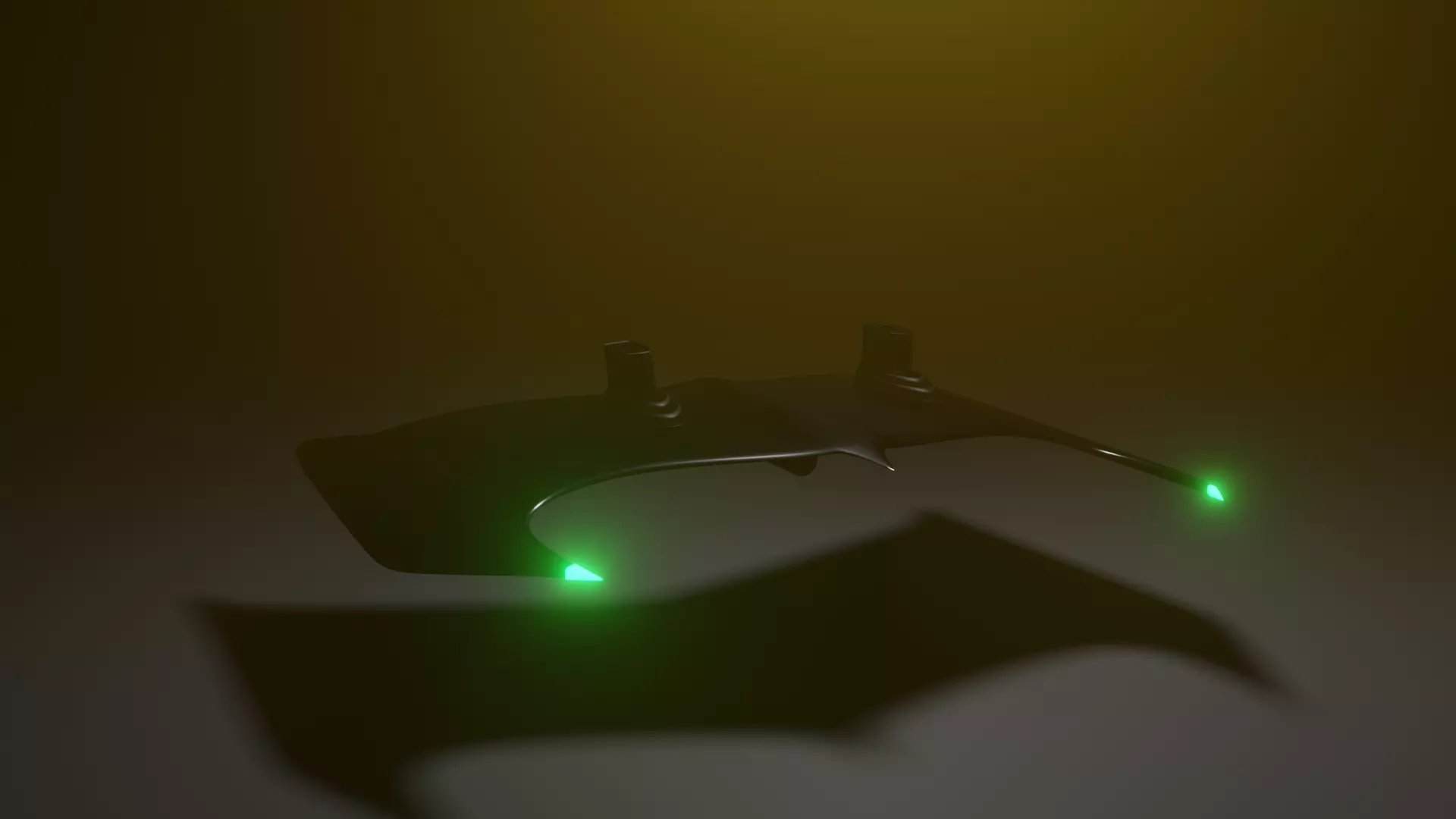 Green Goblins Glider 3D model
