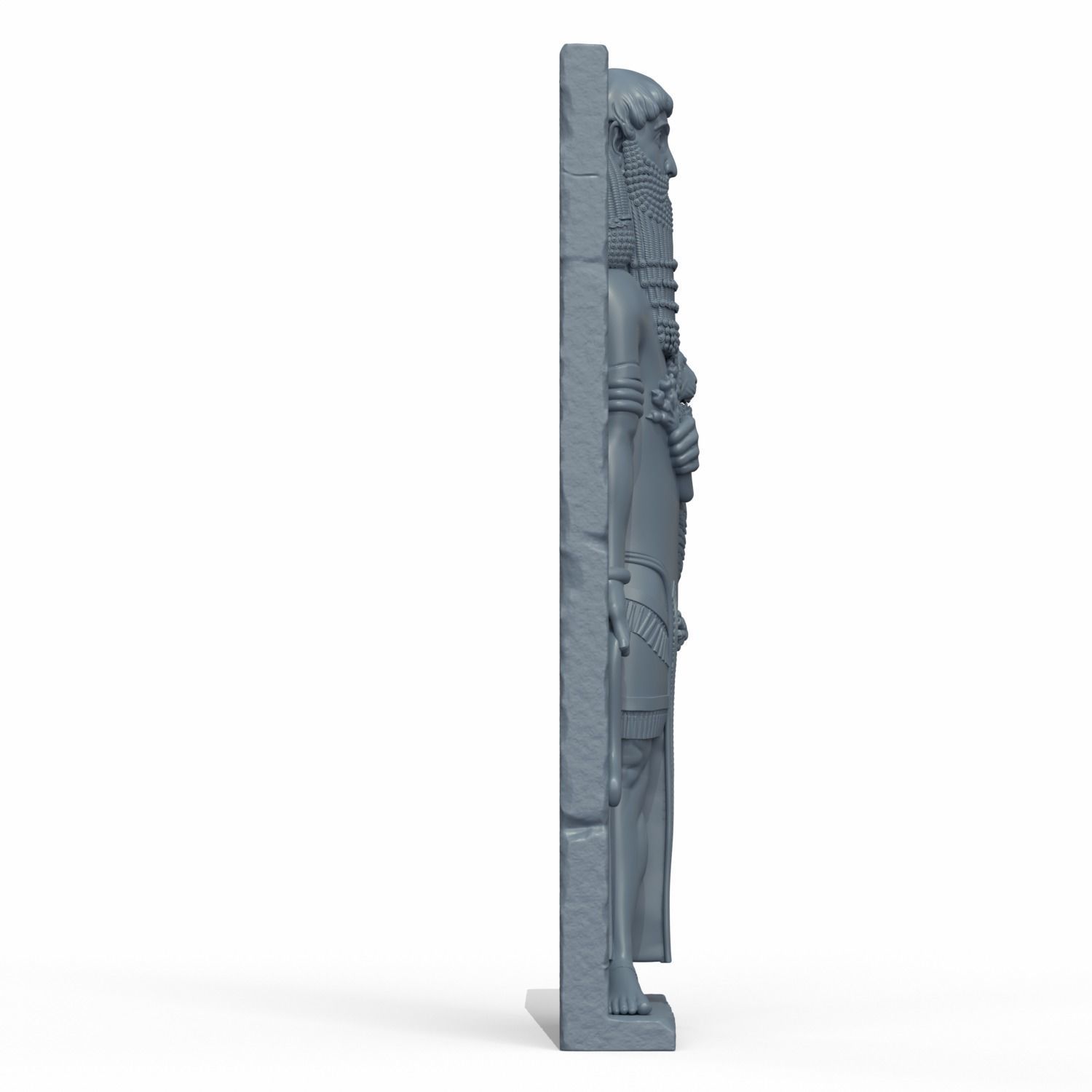 Statue of Gilgamesh 3D print model_2