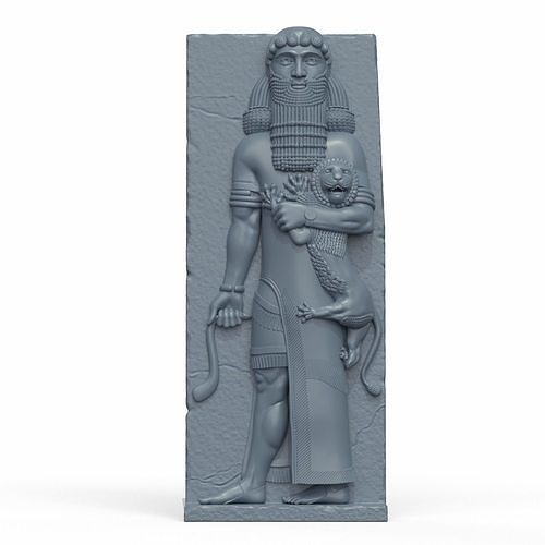 Statue of Gilgamesh  3D print model