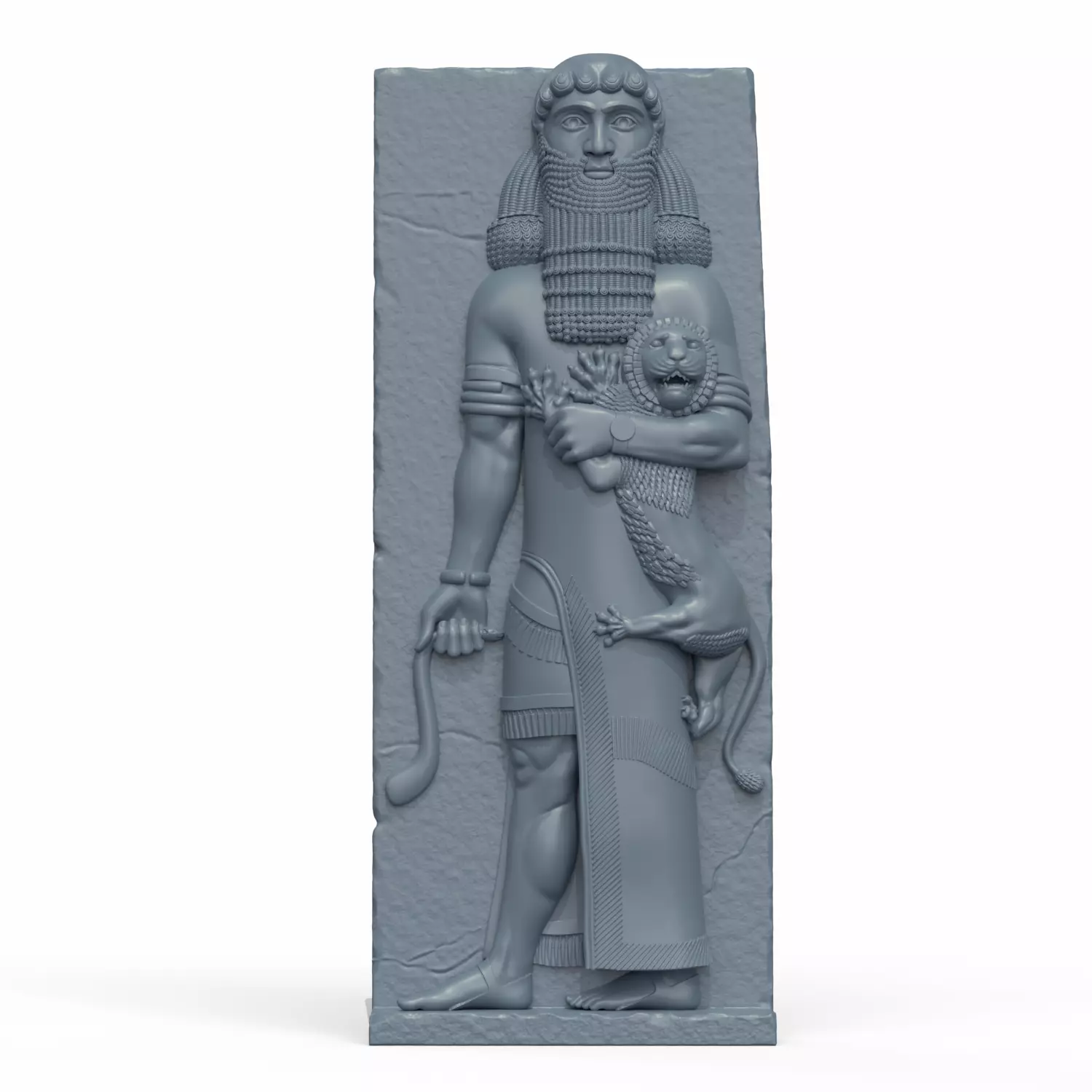 Statue of Gilgamesh 3D print model_0