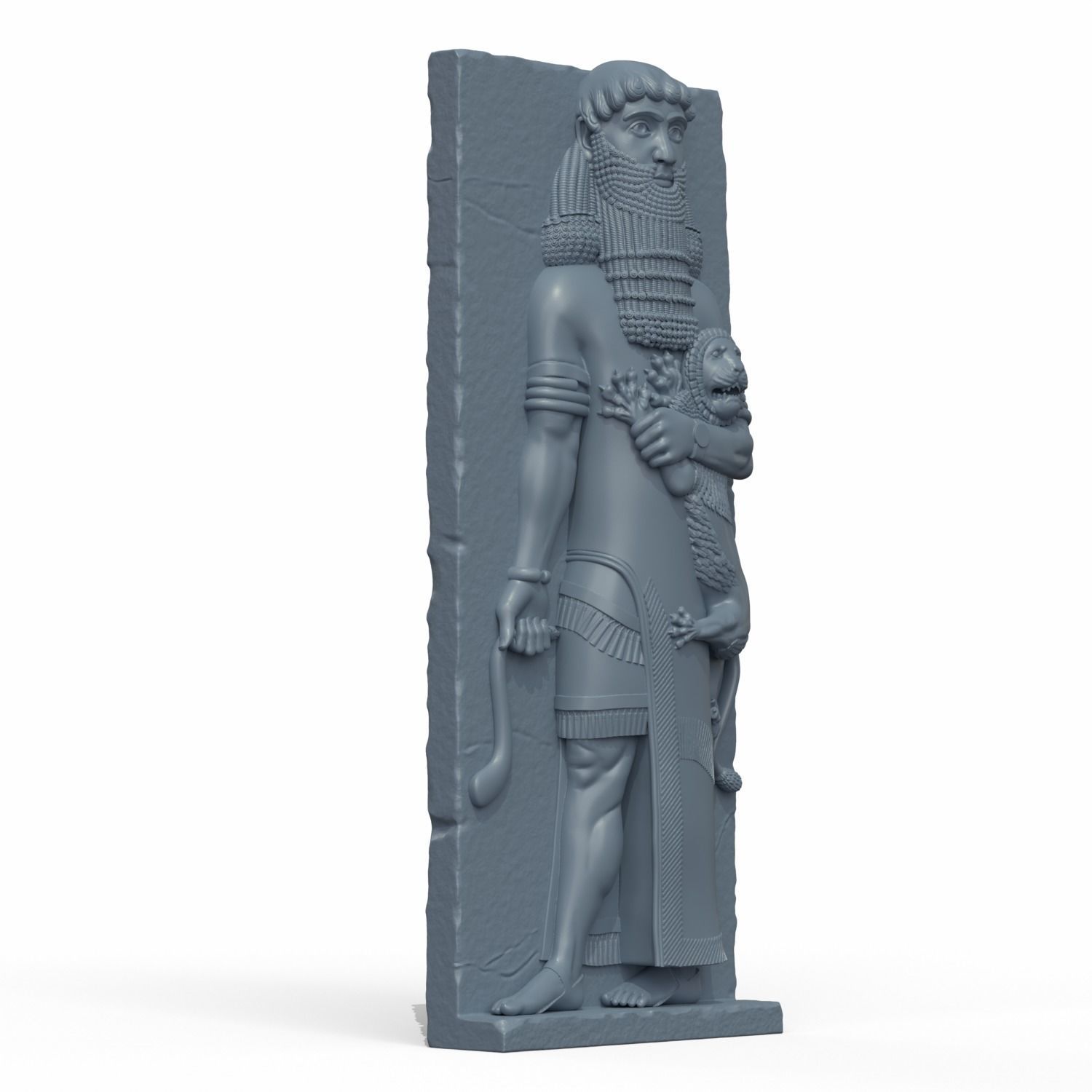Statue of Gilgamesh 3D print model_1