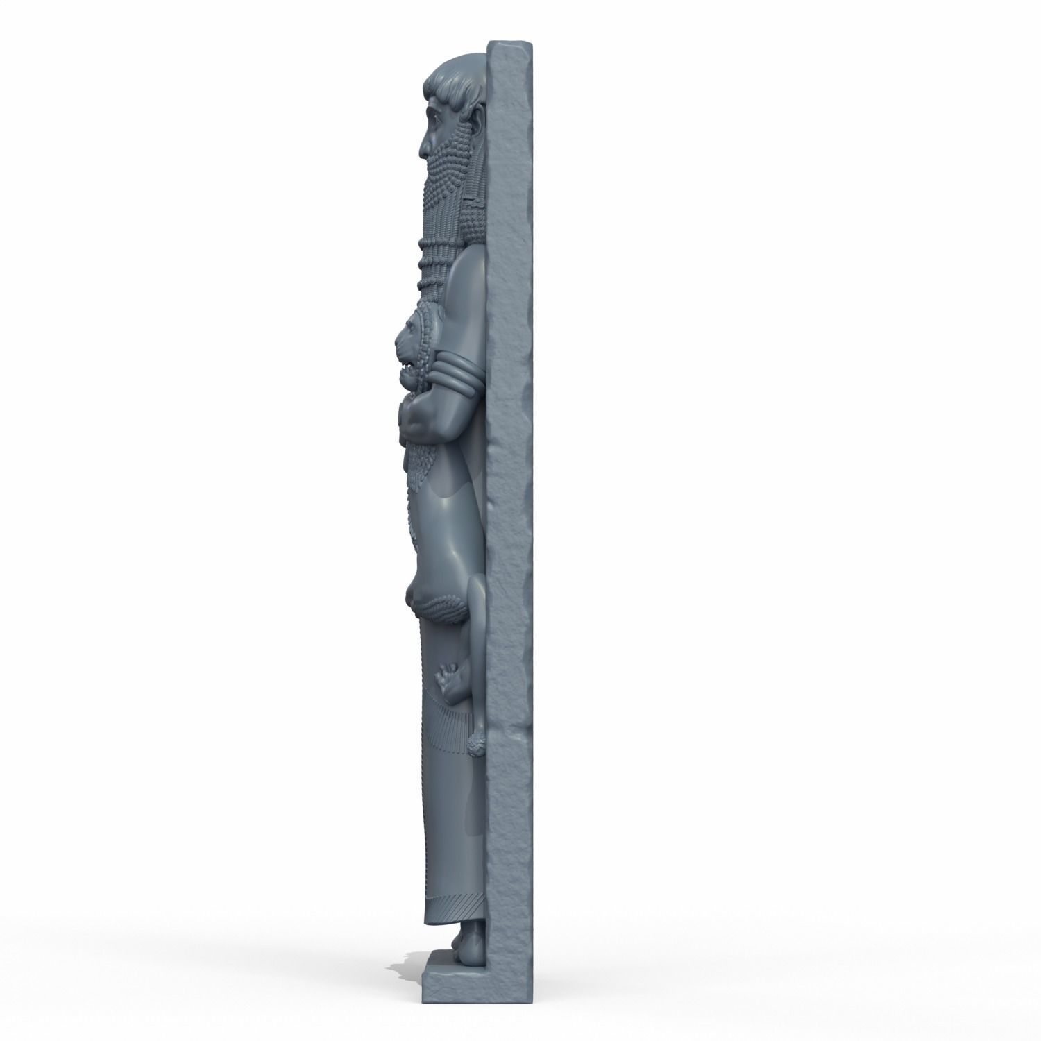 Statue of Gilgamesh 3D print model_6