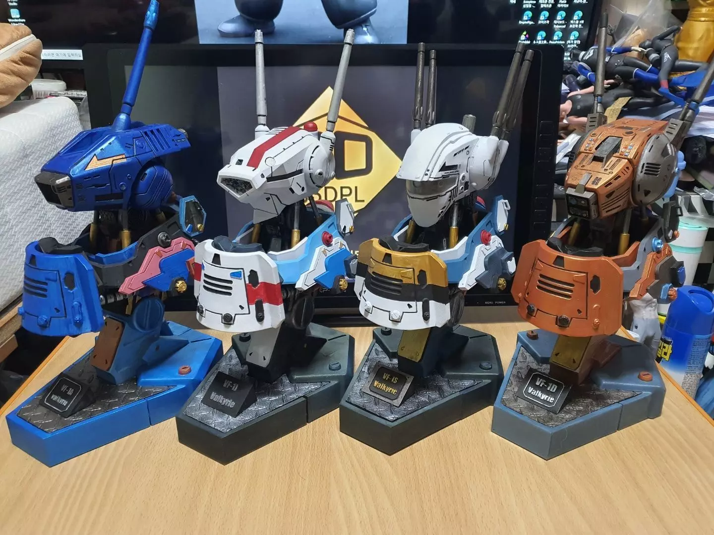 MACROSS VF-1 bust Series 3D print model_0