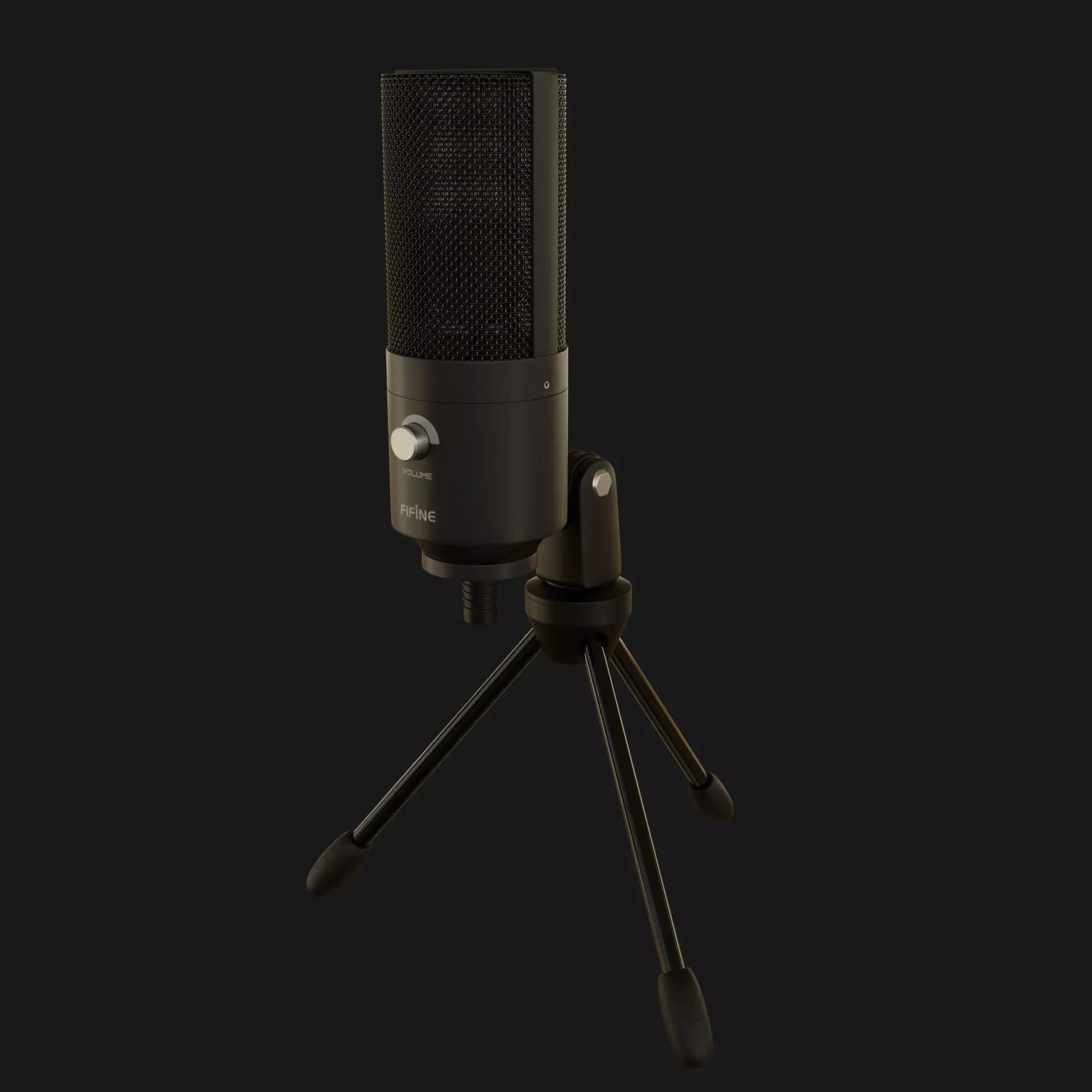 Fifine K669 USB Microphone Low-poly 3D model