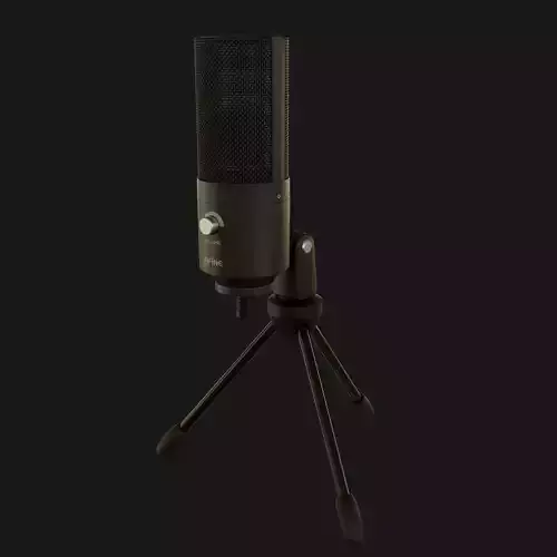 Fifine K669 USB Microphone  Low-poly 3D model
