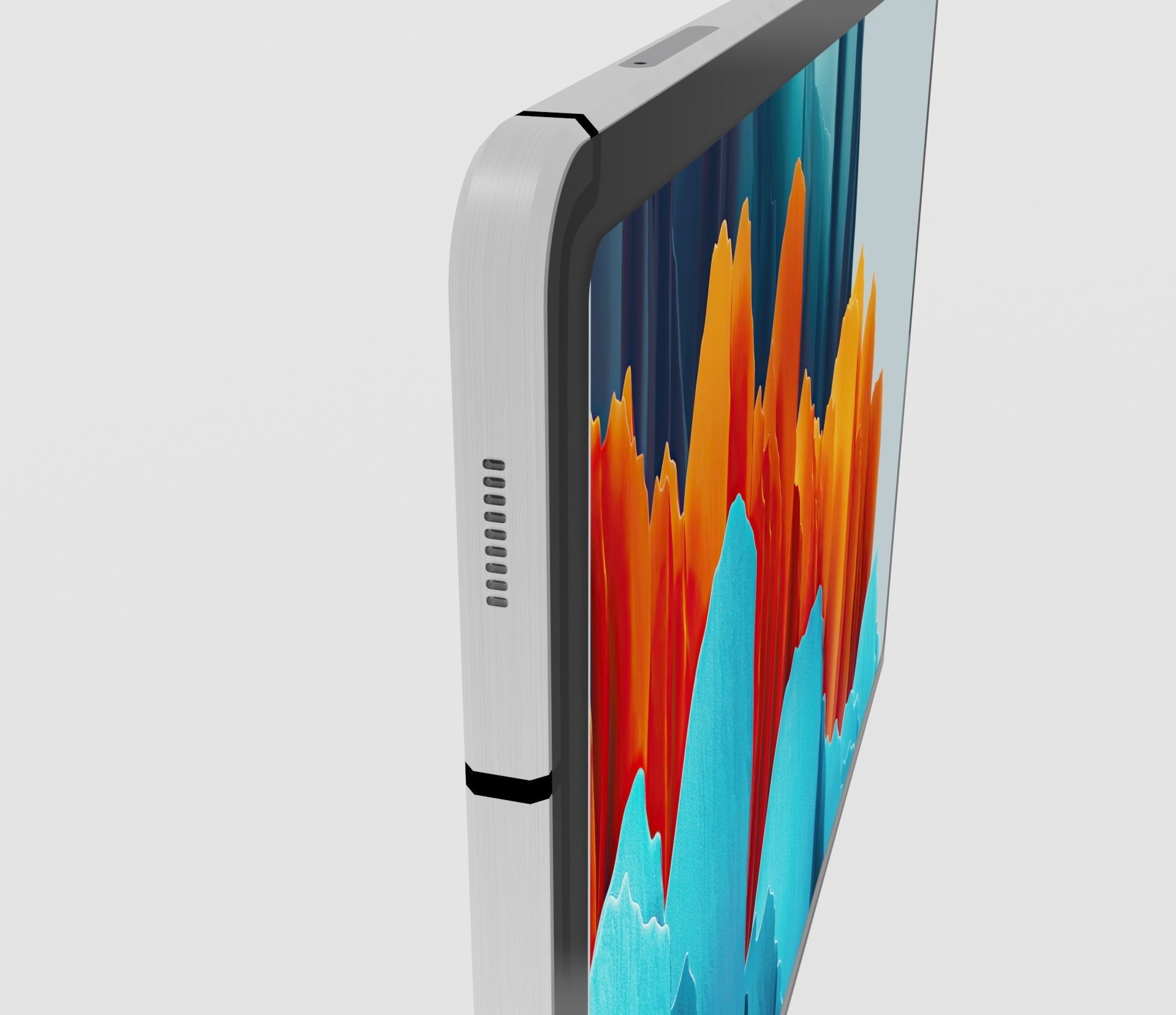 SAMSUNG GALAXY TAB S7 Low-poly 3D model_5
