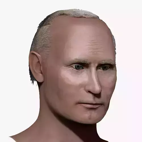 Vladimir Putin zbrush 3D Character design 3D model 