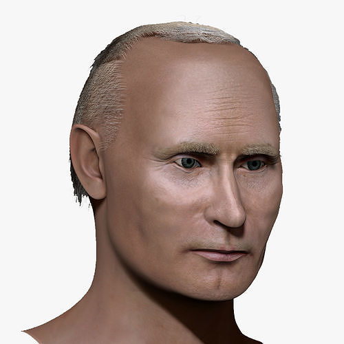 Vladimir Putin zbrush 3D Character design 3D model  3D model