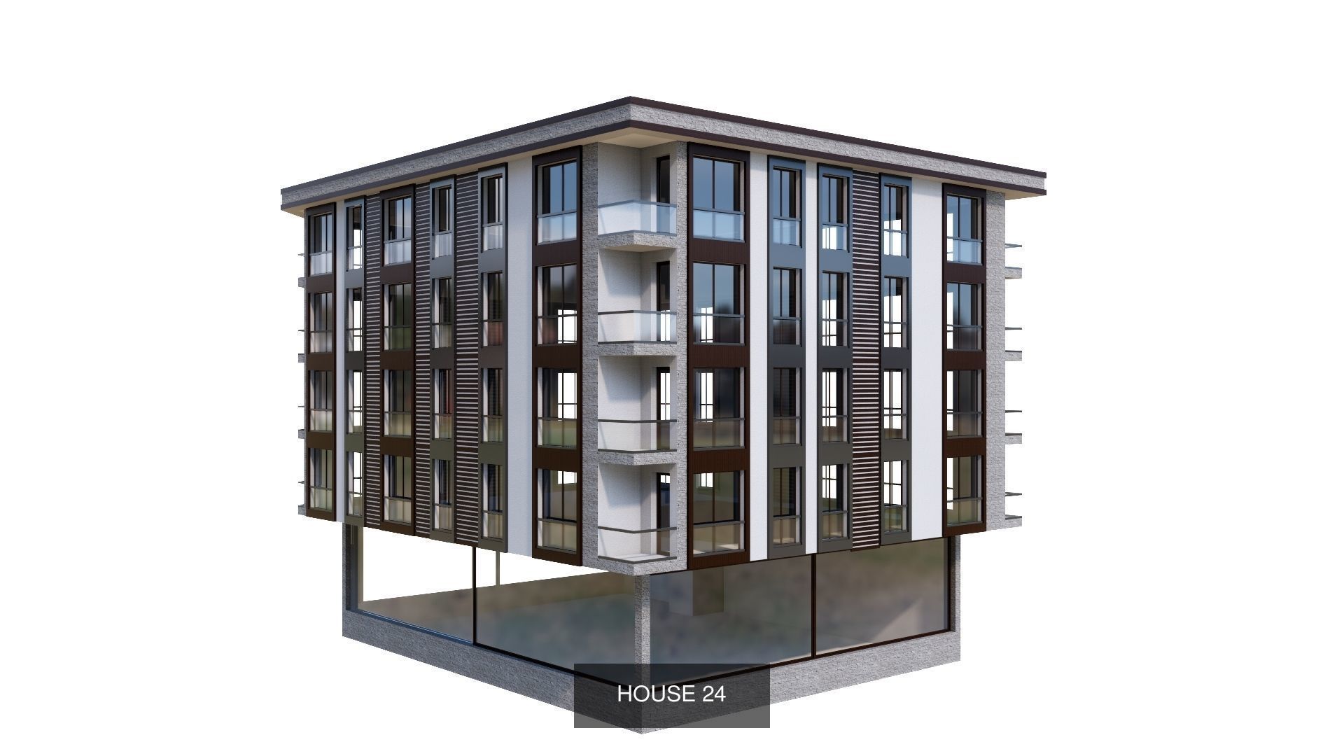 ISTANBUL HOUSES- 149 HOUSES 3D Model Collection_75