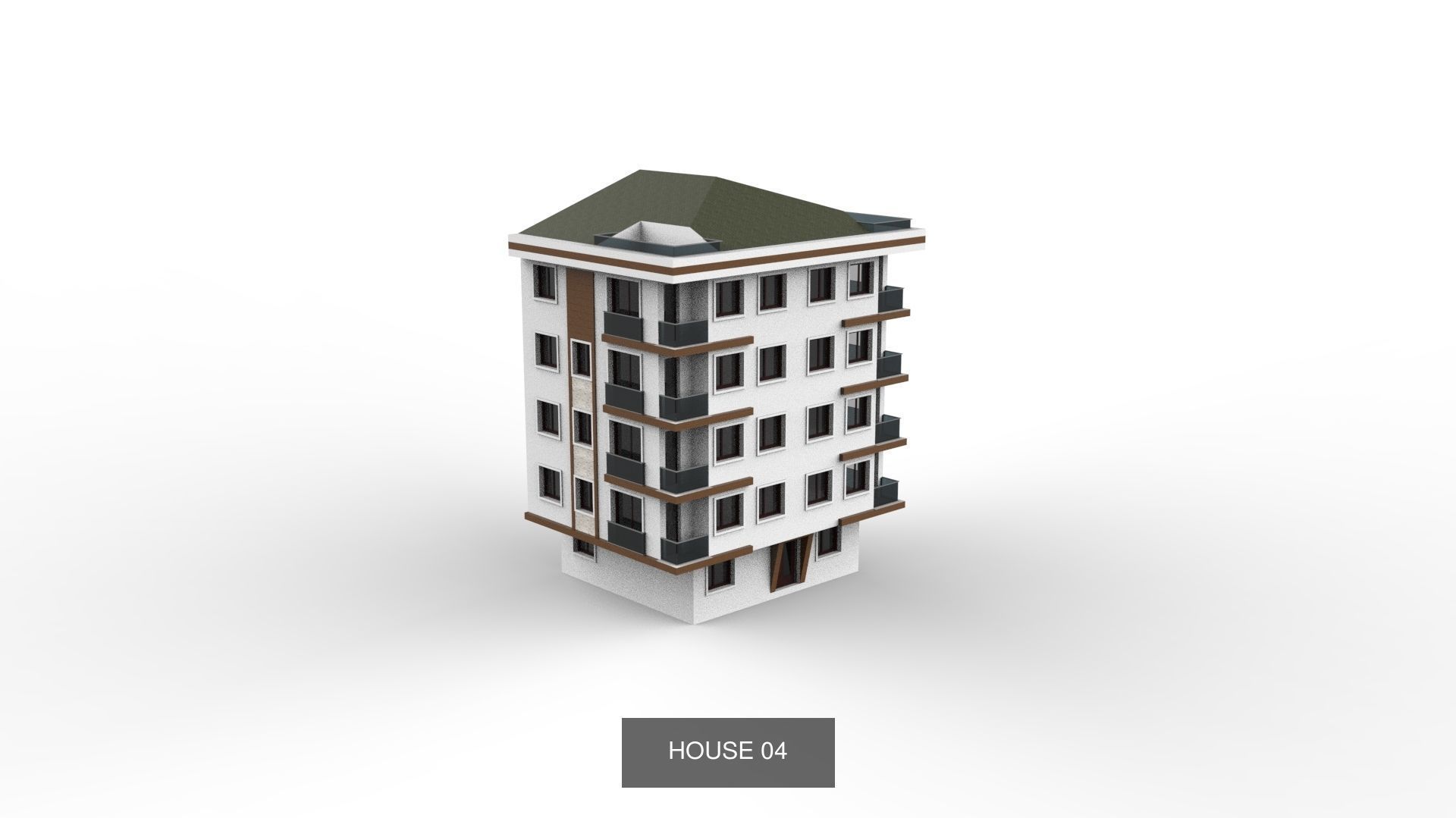 ISTANBUL HOUSES- 149 HOUSES 3D Model Collection_56