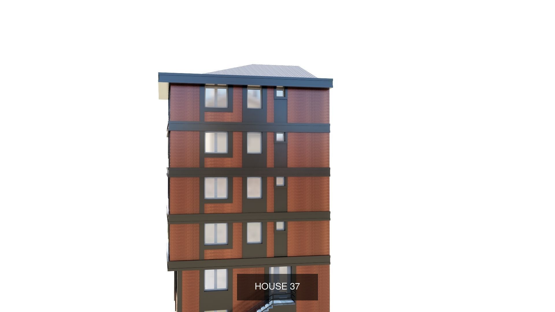 ISTANBUL HOUSES- 149 HOUSES 3D Model Collection_88