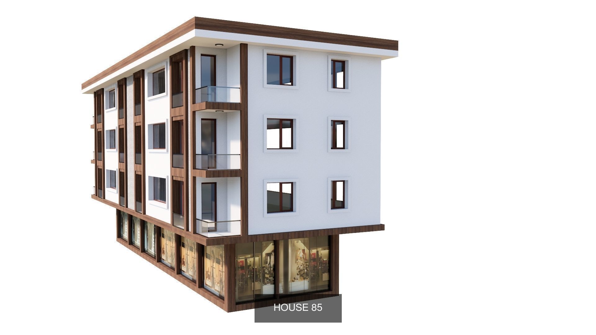 ISTANBUL HOUSES- 149 HOUSES 3D Model Collection_136