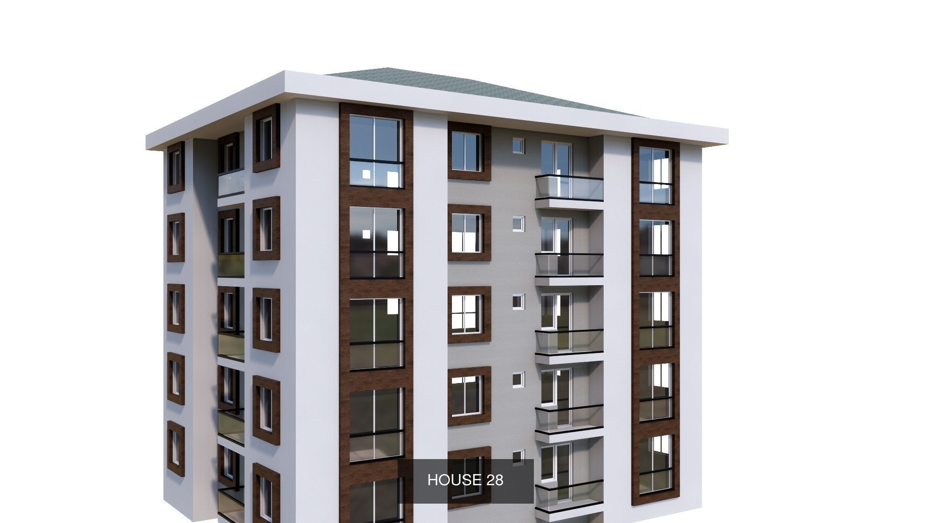 ISTANBUL HOUSES- 149 HOUSES 3D Model Collection_79