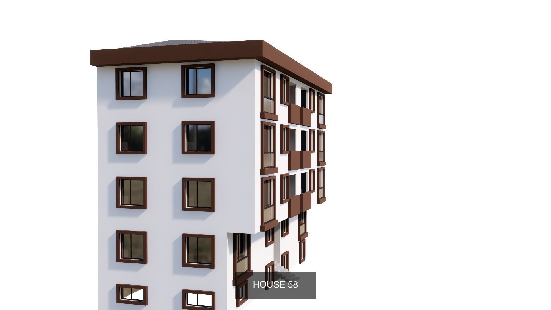 ISTANBUL HOUSES- 149 HOUSES 3D Model Collection_109