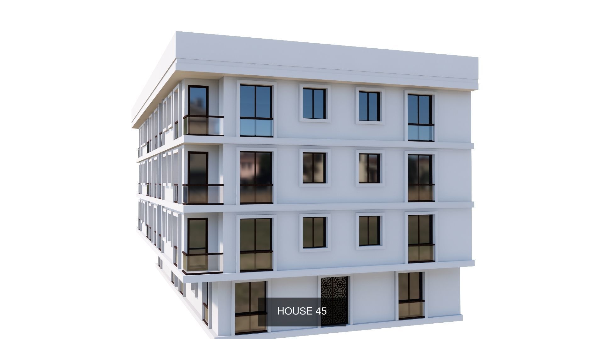 ISTANBUL HOUSES- 149 HOUSES 3D Model Collection_96