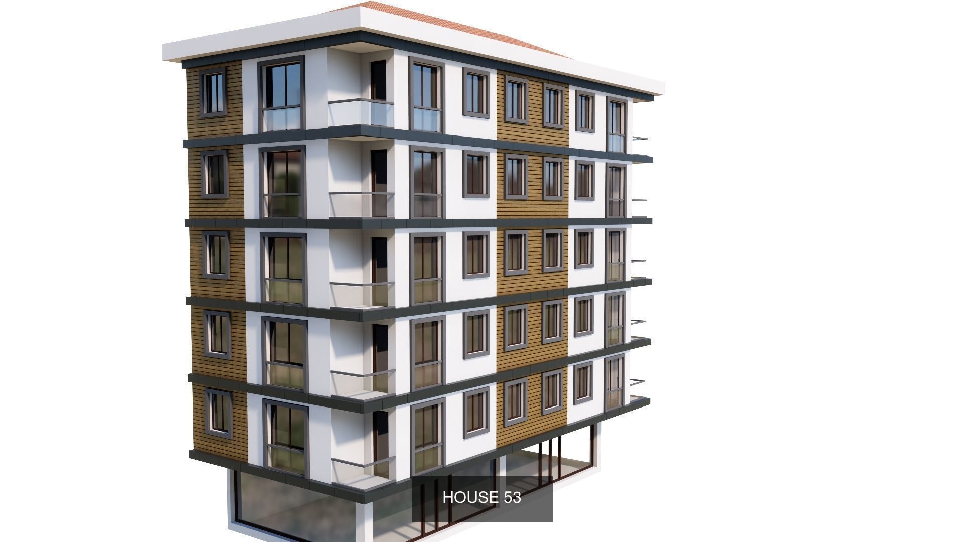 ISTANBUL HOUSES- 149 HOUSES 3D Model Collection_104